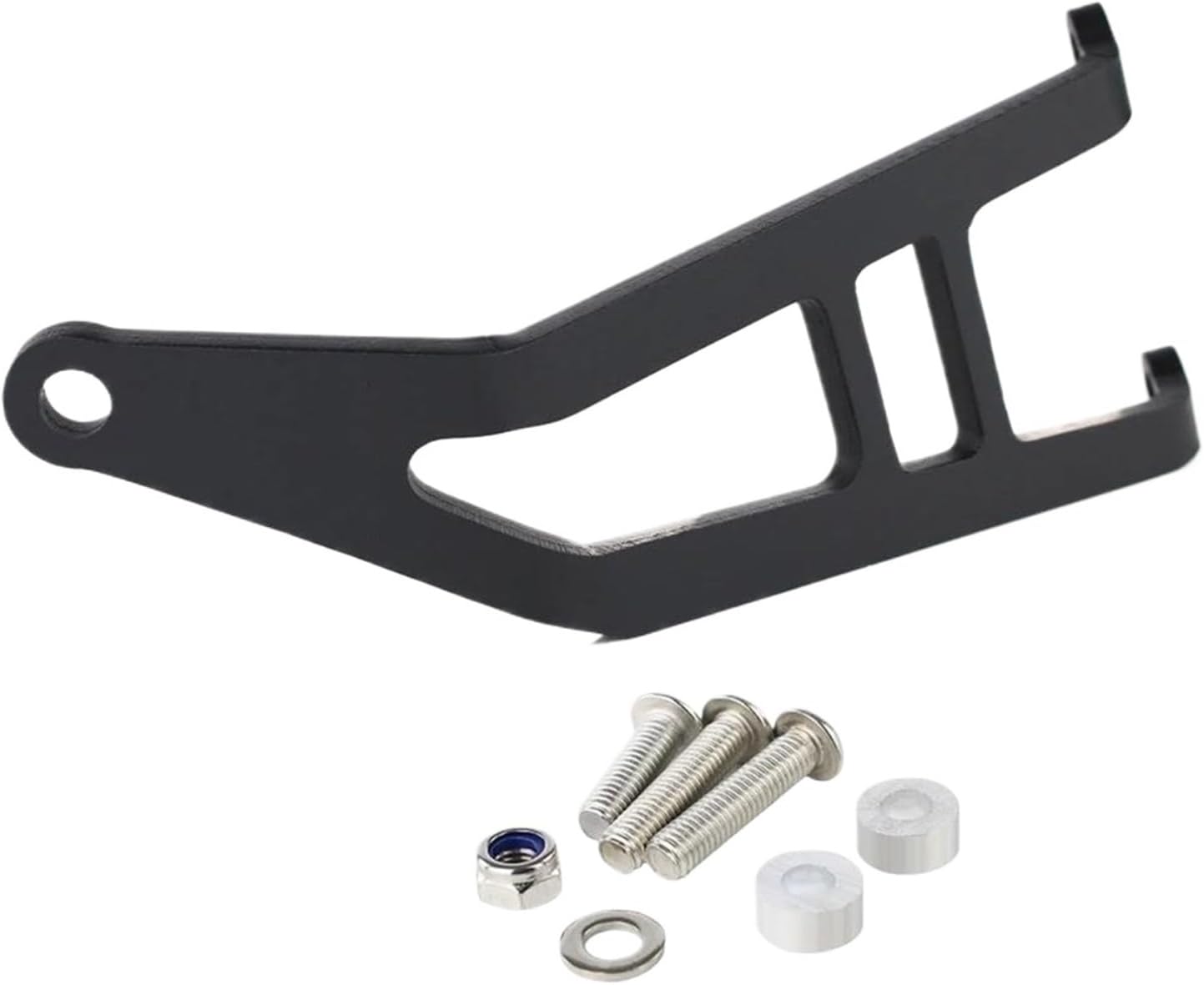 KAURZTVC(小さな店) バイク用アルミ製エキゾーストハンガーブラケット マフラーサポート に適合 アプリリア に適合 トゥオー