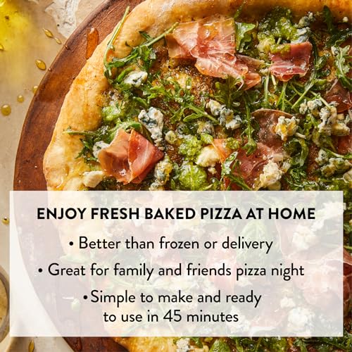 DeLallo, Italian Pizza Dough Mix Kit, Includes Yeast, 17.6 Ounce Bag, 2 Pack, Hand-Tossed Pizza Crust Mix for Garlic Knots, Calzones, & Breadsticks - Thumbnail 5