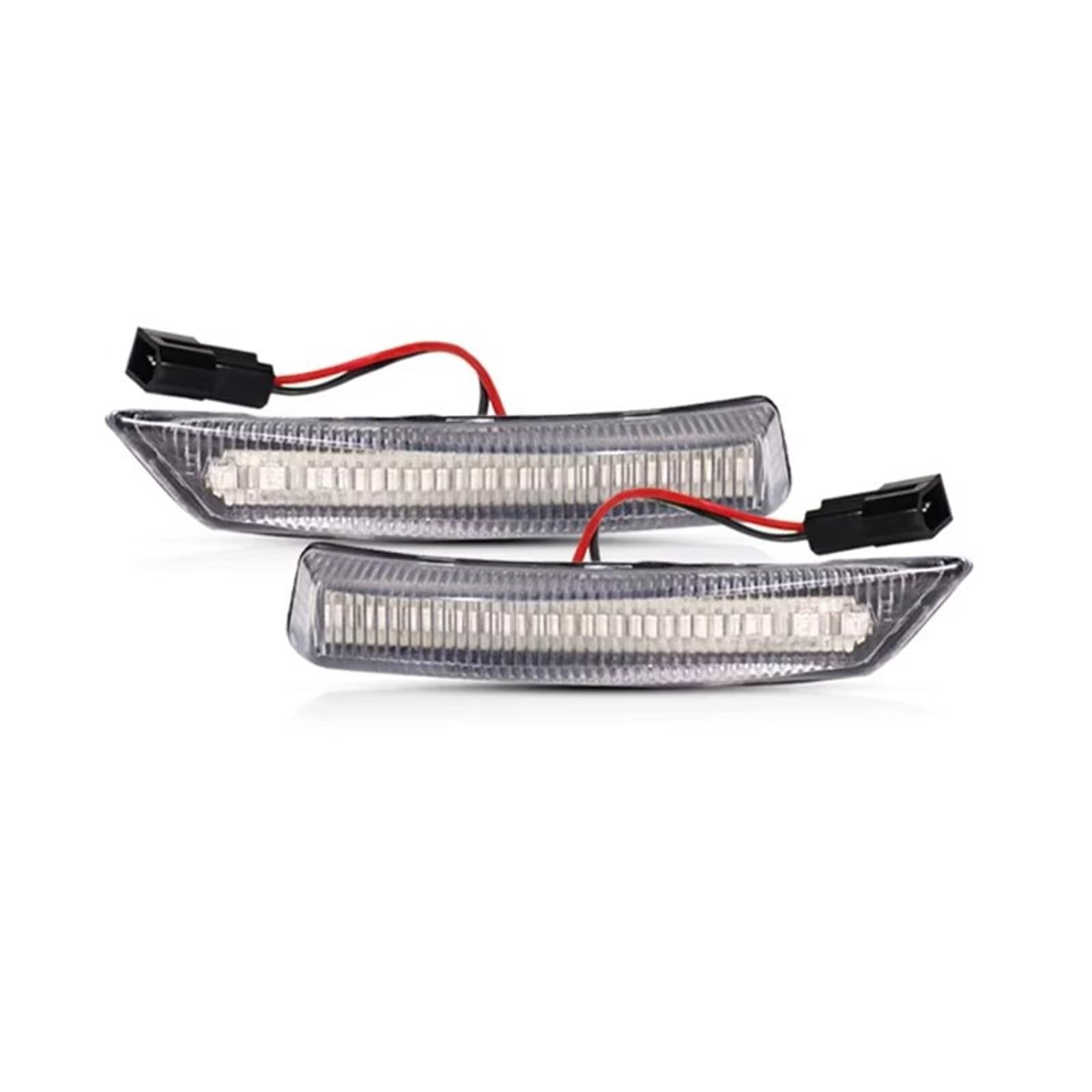 Indicatore di Direzione 2 Pezzi Per Chrysler Per Città Per Il Paese 2008-2016 Flash Specchietto Retrovisore Indicatori Direzione Lampeggiante Luce 12V Indicatore Laterale(Clear Lens)
