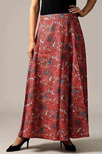 Image of Ravaiyaa - Attitude is everything Cotton Hand Block Floral Printed Wrap Around Women's Free Size Skirt Rapron