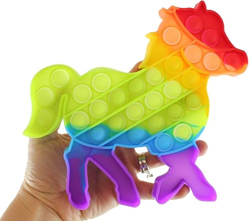 Miniatura 5 de Curious Minds Busy Bags Juguete para ansiedad con burbujas para presionar burbujas con temática de animales de granja de cerdos  Juguete antiestrés