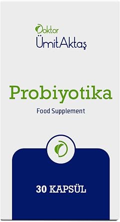 Dr. Ümit Aktaş Probiotica Food Supplement - 30 Enteric Capsules