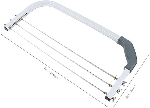 Miniatura 4 de Nivelador de pastel, niveladores ajustables para tartas, niveladores de acero inoxidable de 3 alambres, para boda, cumpleaños, capa de pastel,