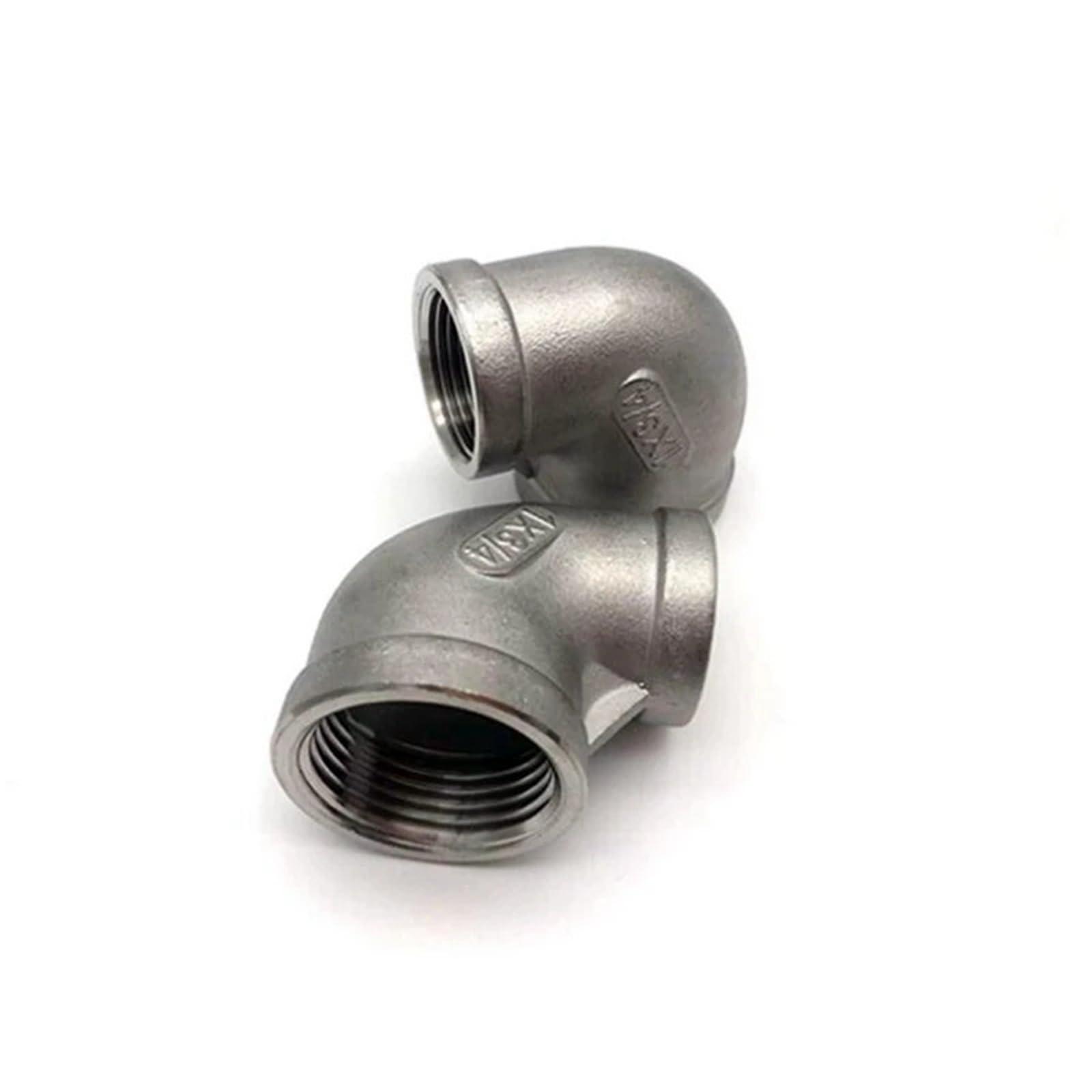 1/8'' - 2'' Female Thread 304 Stainless Steel Reducing Elbow DN6 - DN50 Water Pipe Fitting SS304 Coupling Joint Connector(DN50-DN32)