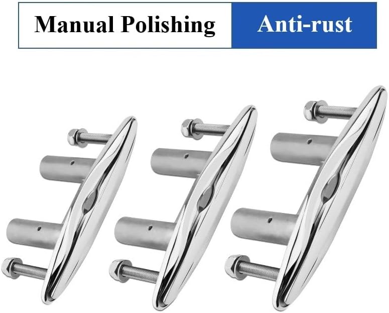 Miniatura 5 de SUS316 - Tacos de barco retráctiles ocultos para montar al ras, tacos marinos, 5 pulgadas, 6 pulgadas, 8 pulgadas, 10 pulgadas, 12 pulgadas