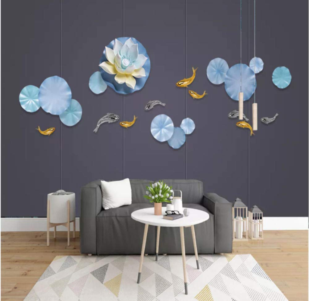 Amazon Ywwz N カスタム現代青空白い雲子供部屋のリビングルームの寝室の背景壁紙壁画 350x250cm 壁紙