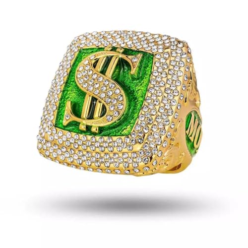 TrophySmack Money Talks Bling Champion Ring - Corporate Awards
