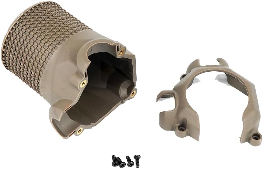 Rubber G33 Magnifier Protect Cover, Nylon G33 3X Magnifier Scope Protect Cover with Skidproof Grip Texture, for Protect Elevation & Windage Turrets(Prevent AMC Rotating)