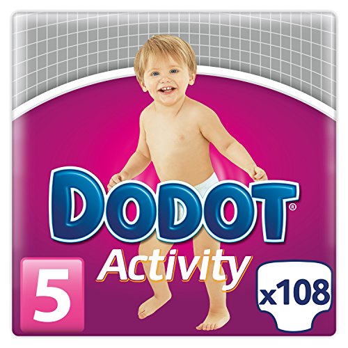 Dodot Activity, Talla 5, 108 pañales
