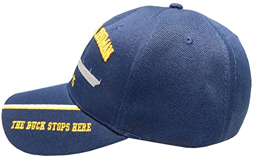 Gorra Ajustable Negra Bordada USS Harry S. Truman miniatura 4