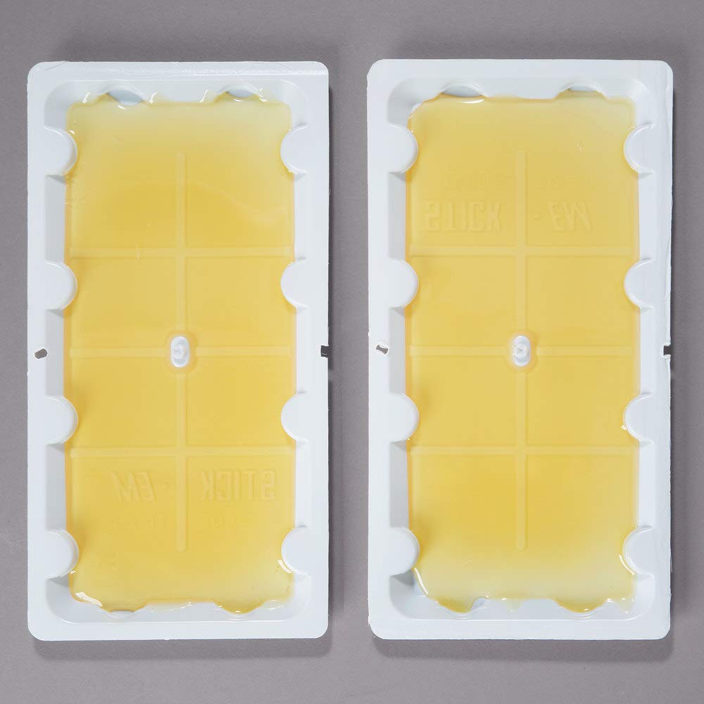 Stick-Em Rat & Mouse Size Glue Trap – Effective Rodent Control for Rats and Mice – Non-Toxic, Ready-to-Use Pest Trap – Durable Adhesive Glue Board for Indoor Use
