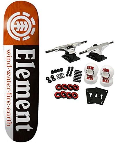 Skateboard Complete Varied Section 8.0 Orange