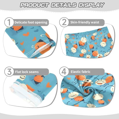 Funny Ant Painted Kids Baby Girls Legging Casual Full Length Sweatpants Exercise3