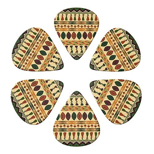 Lot de 6 médiators traditionnels africains pour guitare acoustique, guitare électrique, basse, ukulélé – fins, moyens et… - Les Beatles, Paul McCartney, John Lennon, RIngo Starr, George Harrison Lot de 6 médiators traditionnels africains pour guitare acoustique, guitare électrique, basse, ukulélé - fins, moyens et… – Image 5
