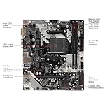 B450M-HDV R4.0 AMD B450 AM4 Socket Ryzen 2000 - 5000 Processors DDR4 3200 64GB HDMI DVI-D D-Sub Motherboard SATA 6Gb/s Micro ATX M.2 - Image 3