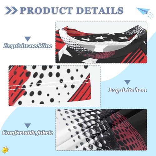 Boys Short Sleeve T-Shirts Golf Baseball America Rashguard Kids Swim Shirts Sun UPF 50+ Multicoloured3