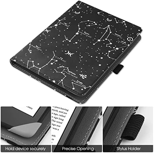 Miniatura 4 de Funda Universal para Lectores Electrónicos de 6", Funda de Cuero Plegable con Soporte y Correa de Mano Compatible con Todos los Lectores