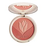 Colorete con tres colores coordinados para una tez natural fresca, mín. 90 % de ingredientes de origen natural, sin parabenos ni silicona