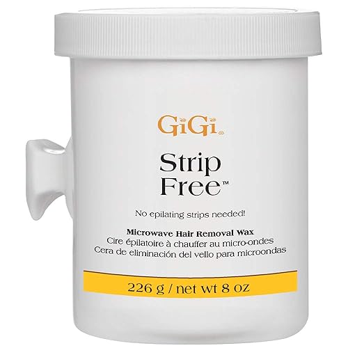 Cera de depilación sin tiras de GiGi fórmula apta para microondas 8onzas