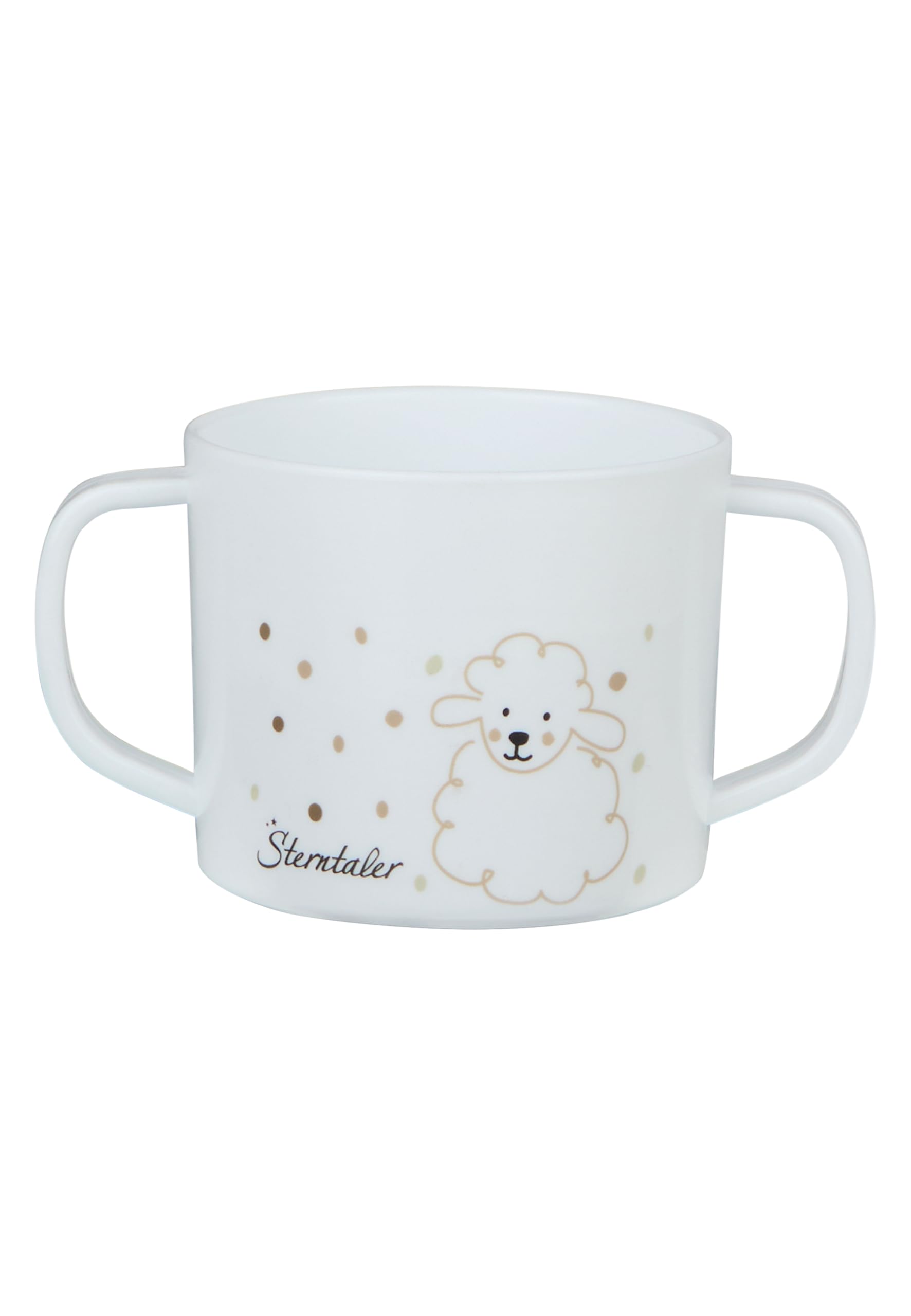 Sterntaler Set di stoviglie da fattoria – stoviglie per bambini e bambini con base antiscivolo su piatto, tazza e tazza – robuste stoviglie per bambini e bambini in materiale alimentare, beige