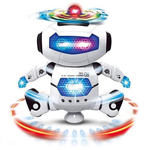Sunshine Dancing Robot with 3D Lights and Music, Multi Color Sunshine Dancing Robot with 3D Lights and Music, Multi Color