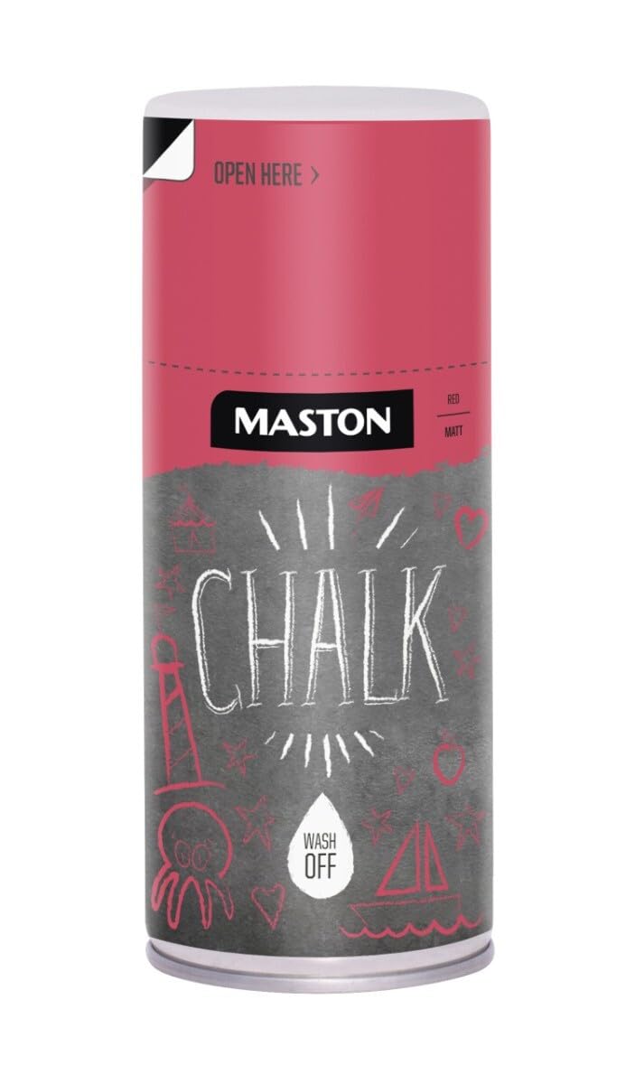 Maston Spray Paint Chalk Red Matt 150Ml