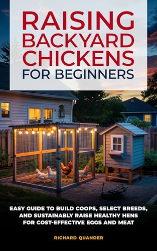 RAISING BACKYARD CHICKENS FOR BEGINNERS: AN EASY GUIDE TO BUILD COOPS, SELECT BREEDS, AND SUSTAINABLY AND COST-EFFECTIVELY RAISE HEALTHY HENS FOR EGGS AND MEAT