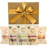 Luxury Spicy Nut Gift Hamper | Sweet Chilli Peanuts & Cashews, Smoked Almonds, Giant Corn | Gourmet Snack Box | Food Gifts for Men & Women Him & Her by WALTNEYS