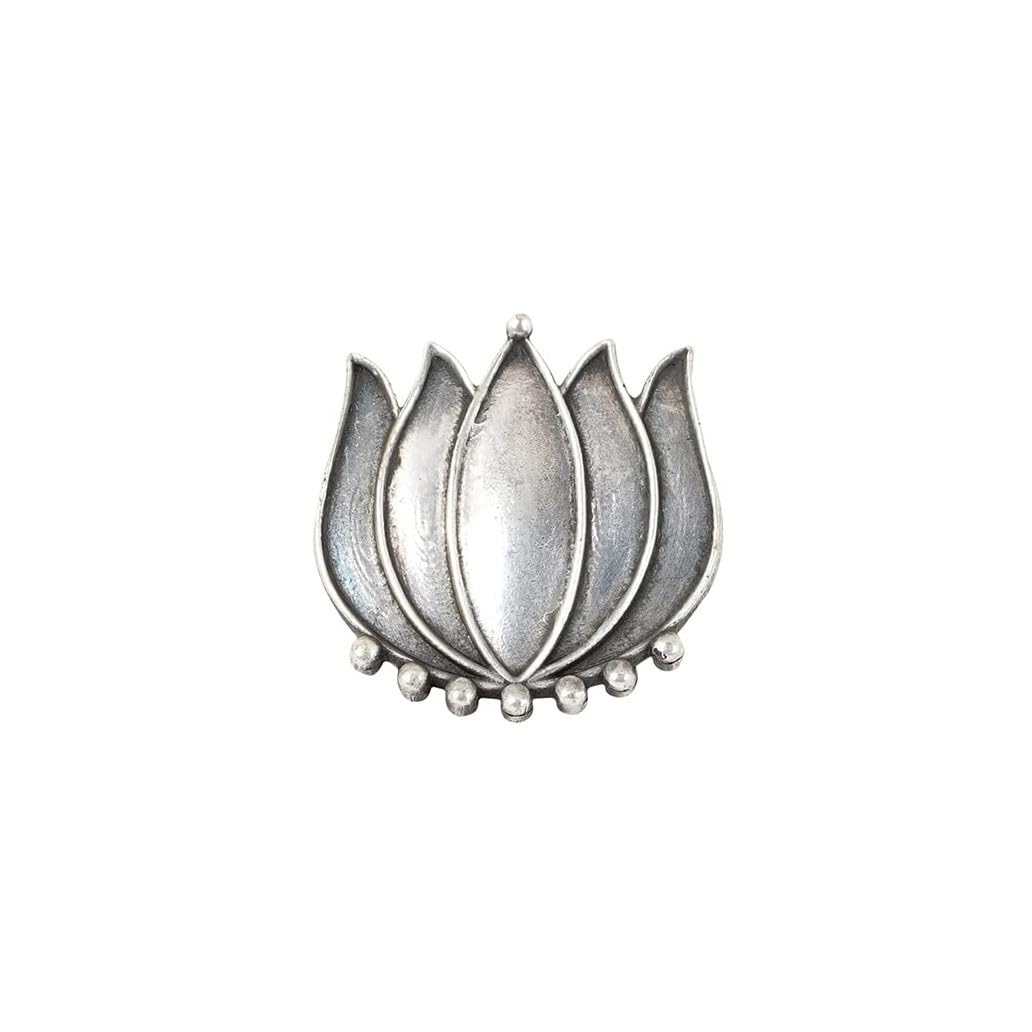 TEEJH Aagha Silver Oxidised Ring (B0BSGVX5L6) Amazon Price History, Amazon Price Tracker