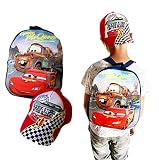 SET: dieses Set besteht aus 2 teilen im Cars Design, mit Rucksack und Kappe, perfekt auch als Geschenk geeignet. Dieses Set wird allen kleinen Cars Fans das Herz höher schlagen lassen.