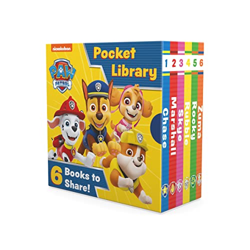 Buy Paw Patrol Pocket Library Six illustrated story mini board books
