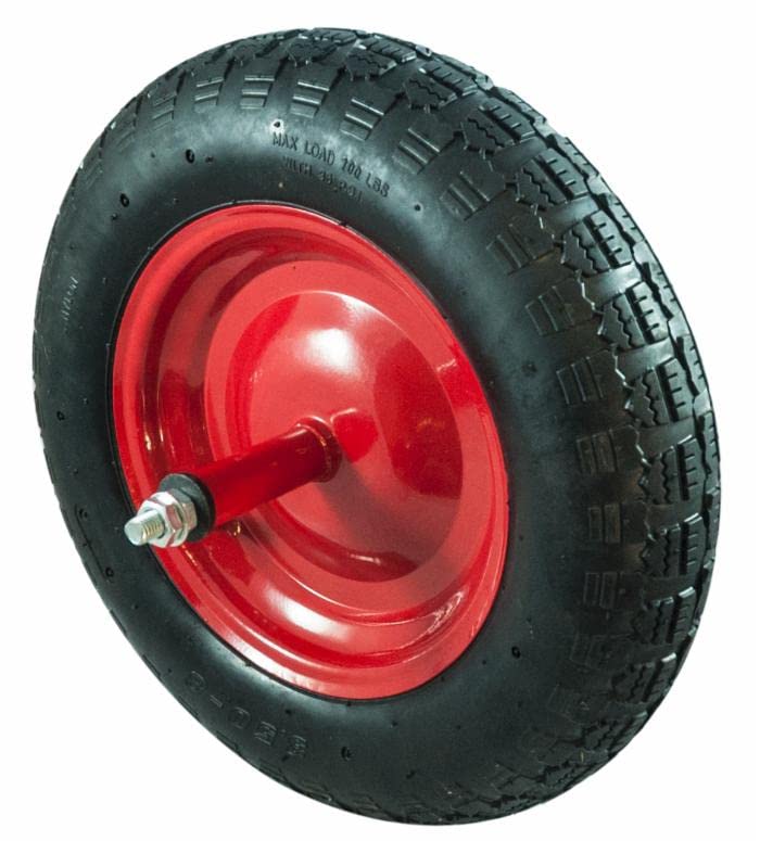 Ruota Industriale In Gomma Plastica - Foro 21 Mm, Con Cuscinetto A Rulli, Nero - Foto 5