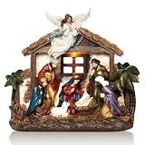 YeehaWhoo Large Lighted Manger