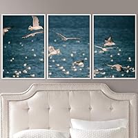 3 Piece Framed Canvas Wall Art Birds Canvas Prints Home Artwork Decoration for Living Room,Bedroom - 16