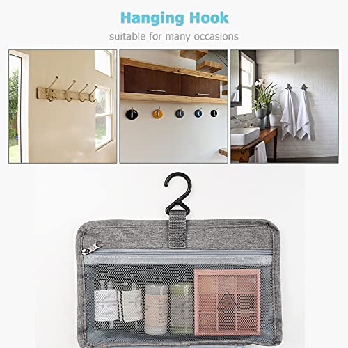 Moniss Bolsa de maquiagem portátil para viagem Bolsa de armazenamento à prova d'água Bolsa de cosmé