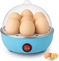 Cozedor de Ovos Elétrico 220V de Cozinha a Vapor (Azul)