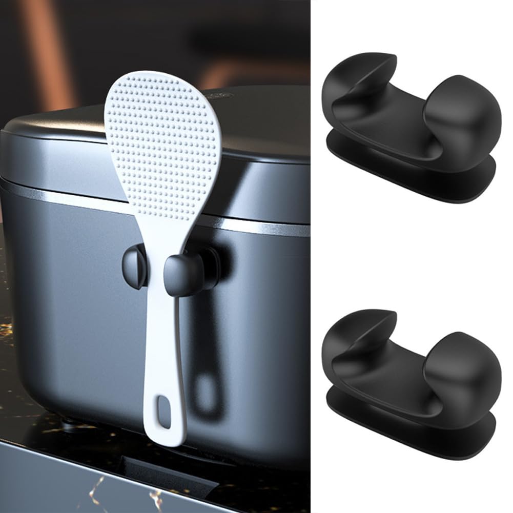 Amazon | Moeagel しゃもじホルダー 2個入り しゃもじ 立て 粘着タイプ 