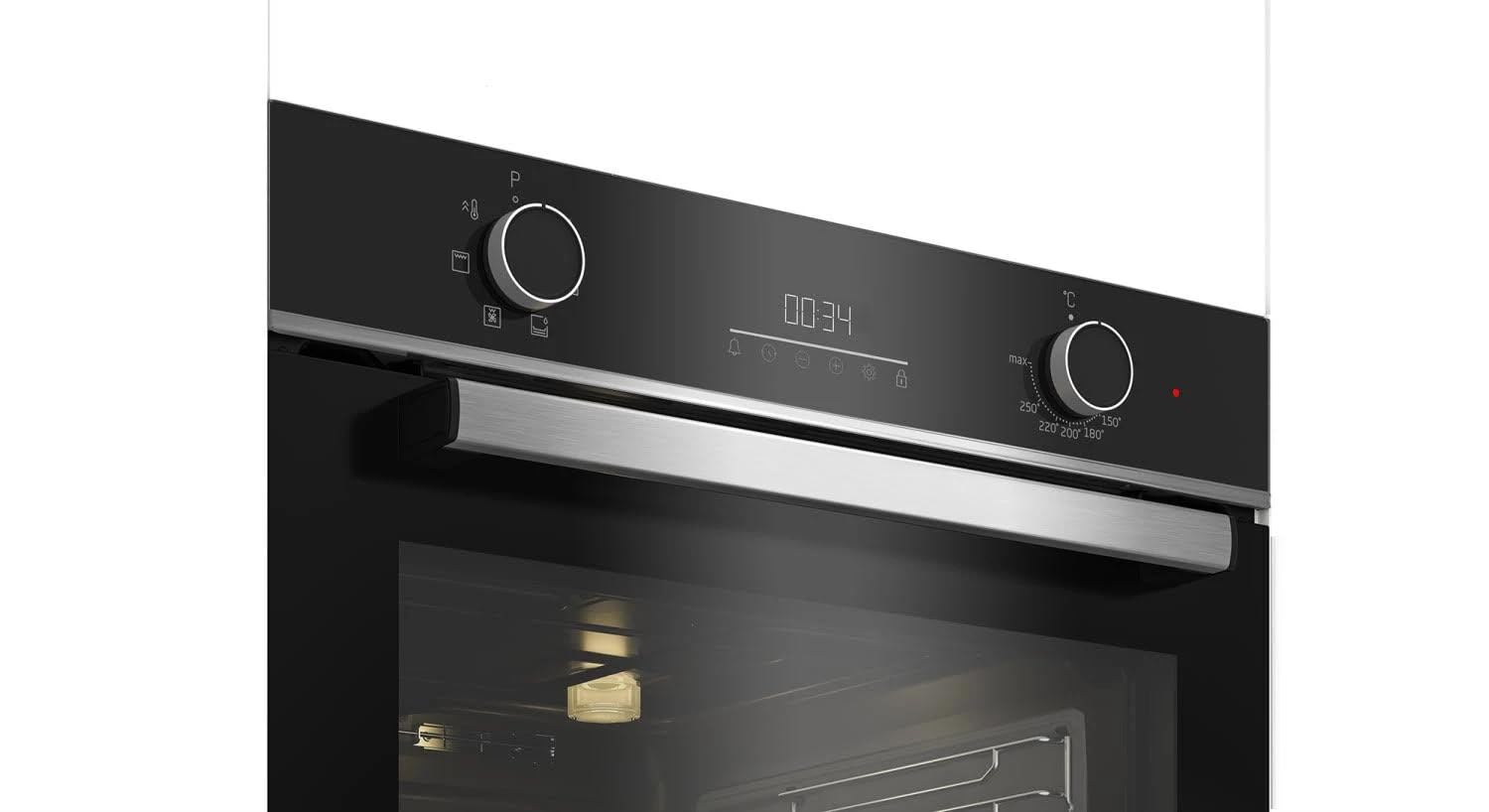Beko Forno multifunzione da incasso 72 l, 60 cm, catalisi in acciaio inox bbie13300 x