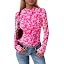 Floral White Rose Pink