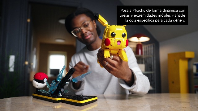 LEGO Pokémon Pikachu y Poké Ball - Maquetas para Construir para