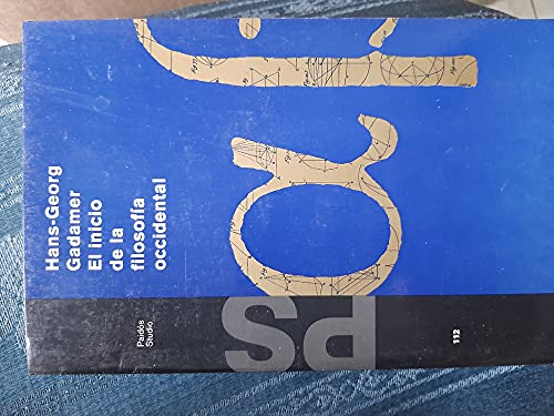 El inicio de la filosofia occidental / the Beginning of Western Philosophy