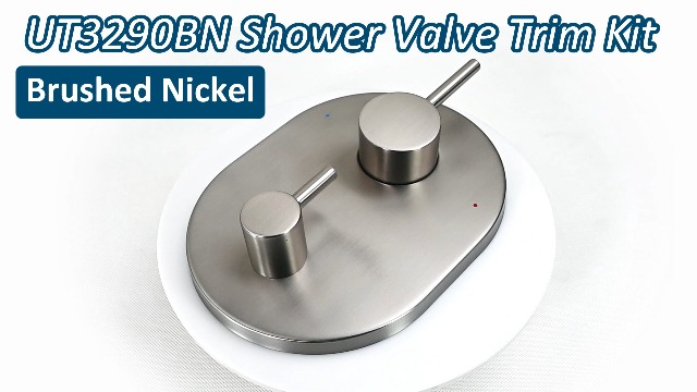 Kit de recambio para válvula de ducha UT3290 compatible con Moen Align M-CORE 3-Series, para grifo de ducha de 2 manijas, incluye cartucho 1213, requiere válvula (Cromo) miniatura 7