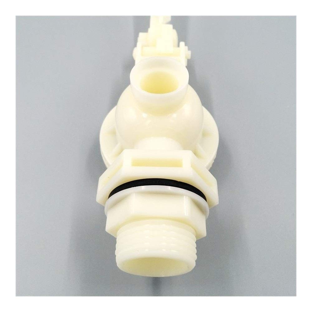 Control del Nivel de Agua líquida DN15 DN20 1/2 3/4 Pulgada DN25 1 Pulgadas BSPT Hilo Flotador de plástico válvula de Bola de Piscina del Tanque de flotación Ajustable Válvula YIJIAN (Size : DN15)