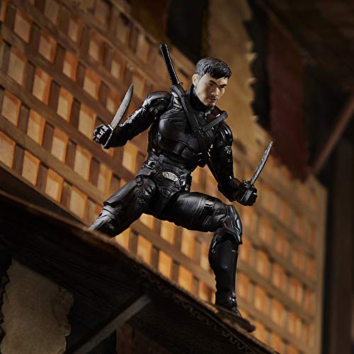 G. I. Joe Hasbro Classified Series : G.i. Joe Origins Snake Eyes Action Figure 16, Premium 6-Inch Scale Toy With Custom Package Art , Black #TOP2
