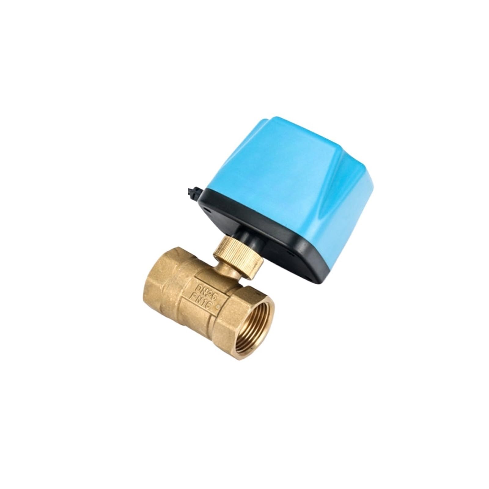 Kugelhahn, 1/2" 3/4" 1" 2" Normalerweise Geschlossen/offen Zweidraht-Motorkugelhahn Elektrischer Kugelhahn AC220 DC12V DC24V(1-1/4",220AC_NORMALLY CLOSED)