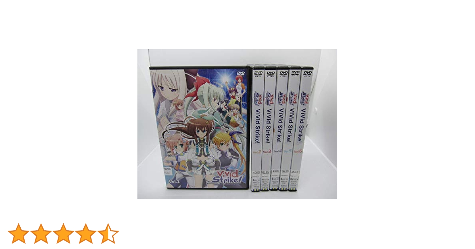 vivid strike ビビッドストライク DVD1~6全巻セット vivid strike ビビッドストライク DVD1~6全巻セット - メルカリ