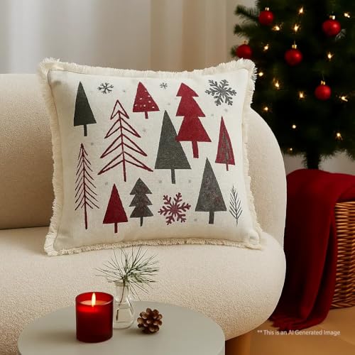 Image of Glass & Glow Gift Hamper - Whiskey Glasses, Jasmine Scented Candle and Premium Cushion Cover - Luxury Festive Gift Set for Festivals & Celebrations | Birthday | Anniversary | House-Warming