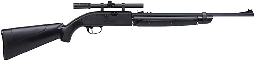 Crosman CLGY1000KT Legacy - Rifle de aire de bomba variable calibre.177 con perdigones/BB y mira