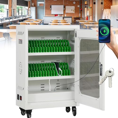 Casier sécurisé pour smartphone à code avec station de charge mobile - 2