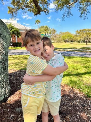 MONICA + ANDY Baby Organic Ribbed Short Sleeve Tee + Short Set3